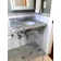 Templeton 33" Tall Oval Console Bathroom Sink with Overflow
