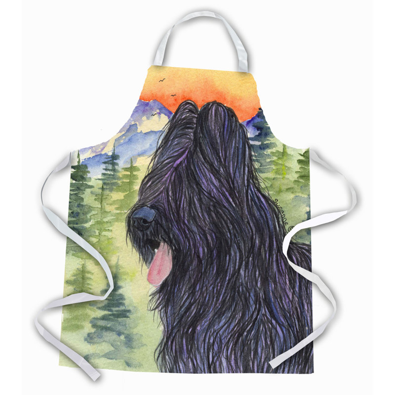 No Pattern Bib Apron
