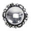Cache principessa round knob in finish Antique Brass-2099998005