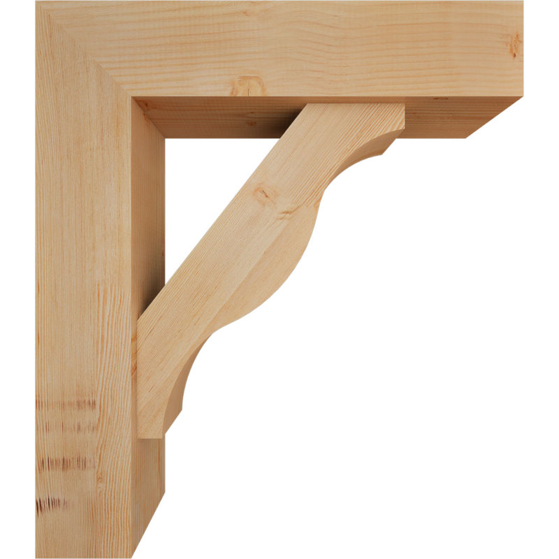 Support Funston Block avec support décalé, 32 x 28, Sapin Douglas de l 7 1/2 (lisse)
