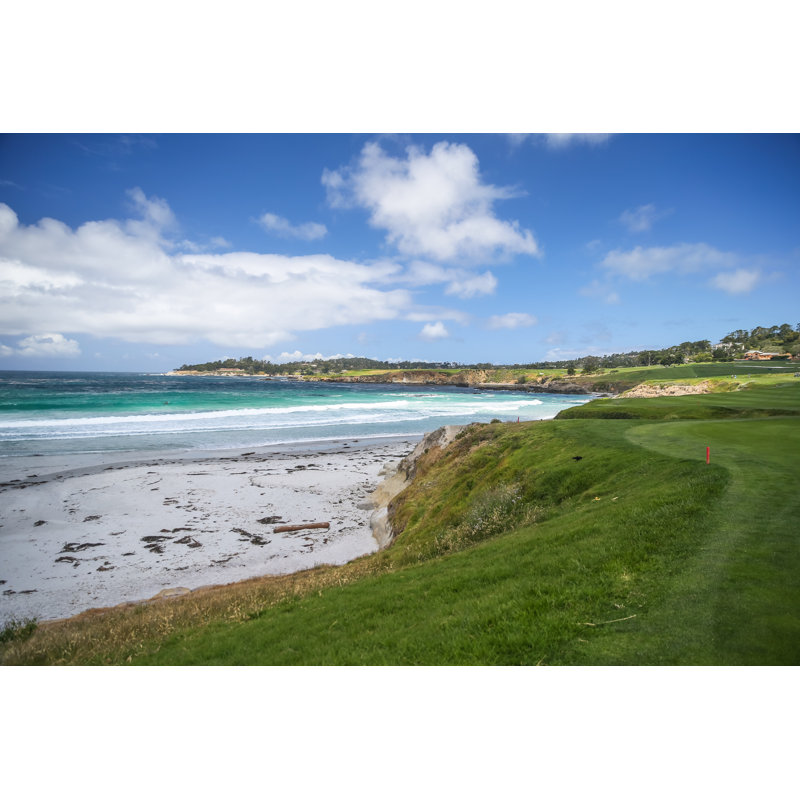 Pebble Beach Golf Course par Todamo - photographie sur toile tendue, H 20 po x l 30 po