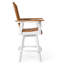 Fauteuil bar pivotant Kevin Adirondack, blanc-130679232-130679238