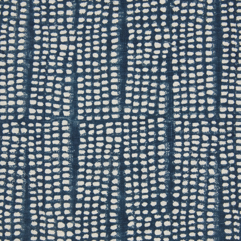 Noland Block Print Fabric, Indigo