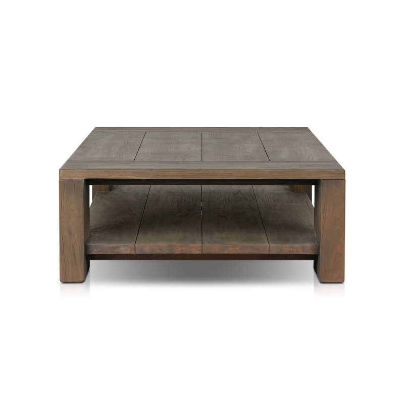 Roca Outdoor Rectangular Teak Coffee Table
