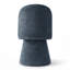 Chaise de coiffeuse rembourrée pivotante à 360°-896382114