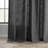 Clem Heavy Faux Linen Light Filtering Curtains For Bedroom & Living Room Curtains - Single Panel Drapes-54831872-54831925