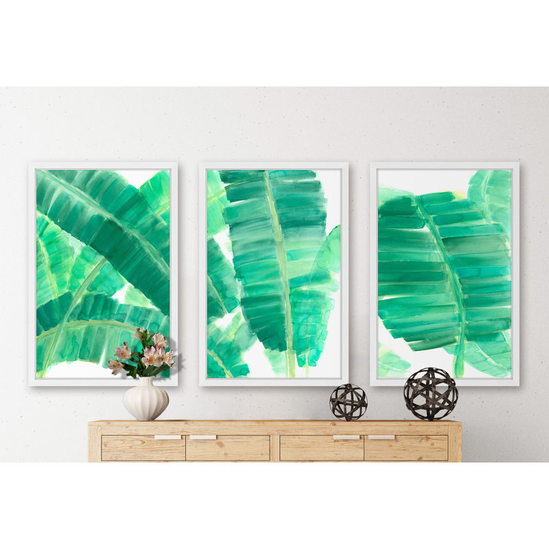 Delacroix Triptych par Marmont Hill - Ensemble de 3 reproductions de cadres photo sur papier, Cadre blanc