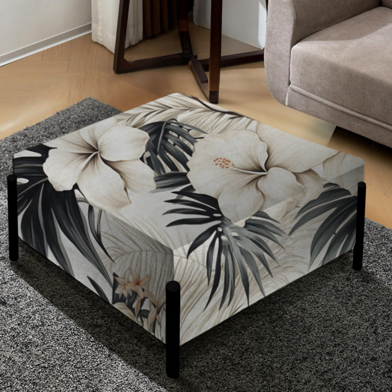 Neutre avec motif tropical tropical et motif tropical zen II
