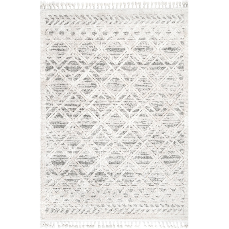 Geometric Area Rug, Runner 2' x 6' 7"