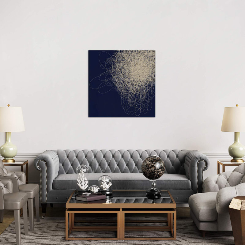 String Cluster - Wrapped Canvas Print, 66.04 cm H x 66.04 cm W x 1.91 cm D