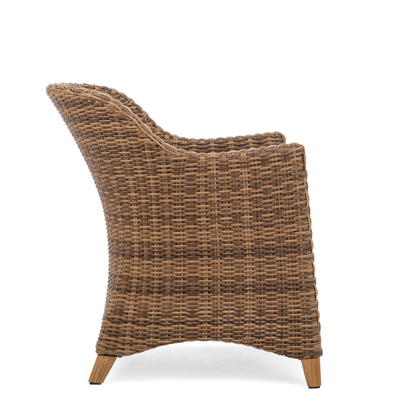 Truss Outdoor Teak Dining Armchair