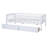 Kallel Daybed with Two Drawers and Guardrails-88414494-88414493