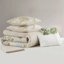 Ensemble d'édredon surdimensionné en coton 6 pièces avec coussin décoratif-132794335