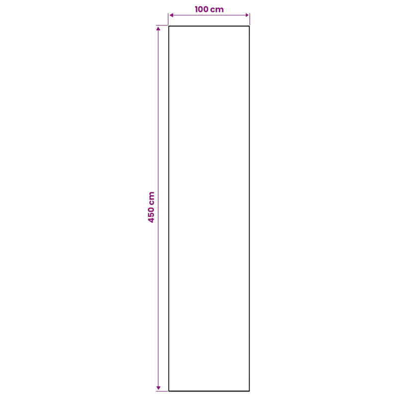100cm X 450cm Area Rug