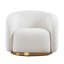 Chaise pivotante rembourrée Dove-105268596