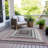 Machine Washable Indoor/Outdoor Xhevrie Blush Rug-1463320887