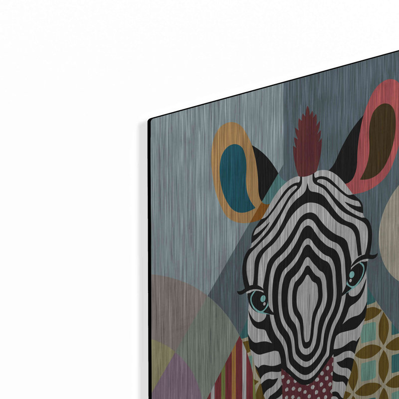 «Spectrum Zebra» par Lanre Adefioyue, H 24 po x l 16 po