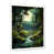 White Single Picture Framed