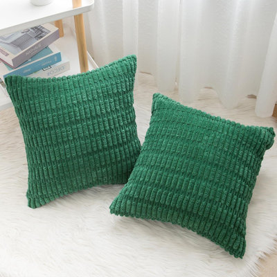 Boho Stripe Soft Square Cushion Case