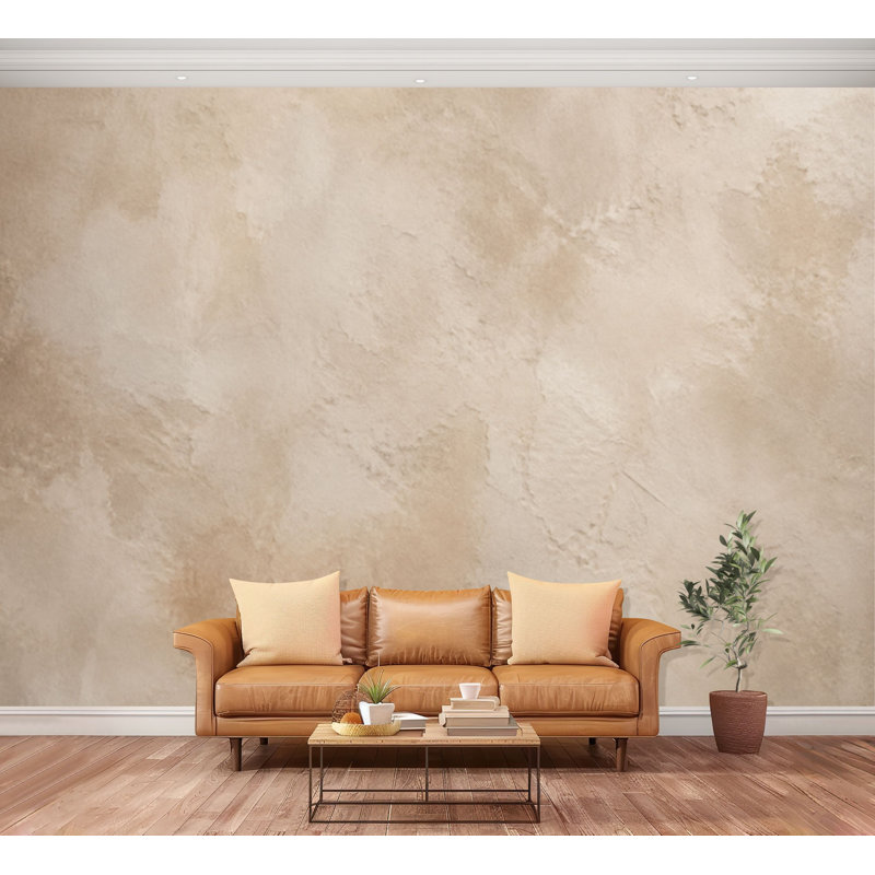 Papier peint adhésif auto-adhésif en béton Grun, 100" L x 144" W
