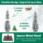 Arbre de Noël artificiel éclairé 4 pi Jaylinne - support inclus