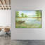 Secret Pond Painting by Mark Sargent