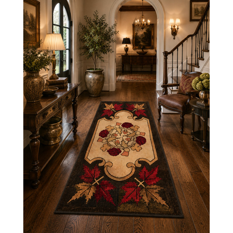 Hand Knotted Wool Floral Area Rug
