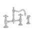 Chesterfield Kitchen Bridge Faucet with Side Spray-66719009-104187786