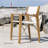 Solid Wood Outdoor Folding Dining Armchair