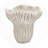 9.3X9x8.7" Sand And Cement Coral Planter With Textured Beige Finish