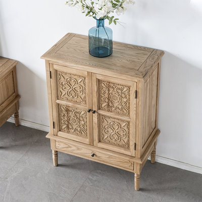 Country style Oak Solid Wood Sideboard