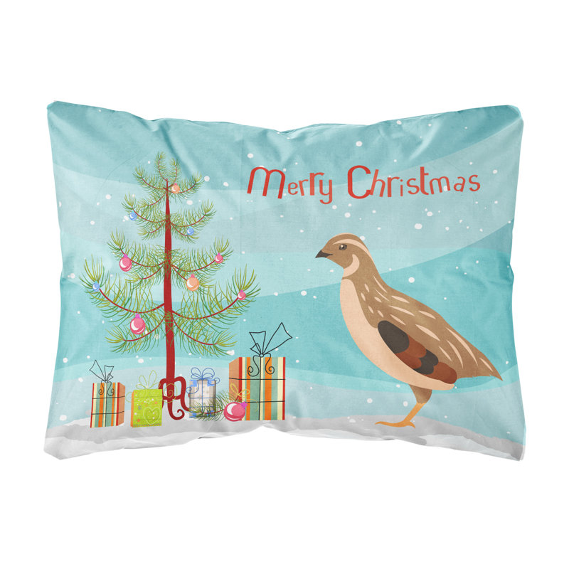  Coussin intérieur / extérieur Phoenix Quail Christmas