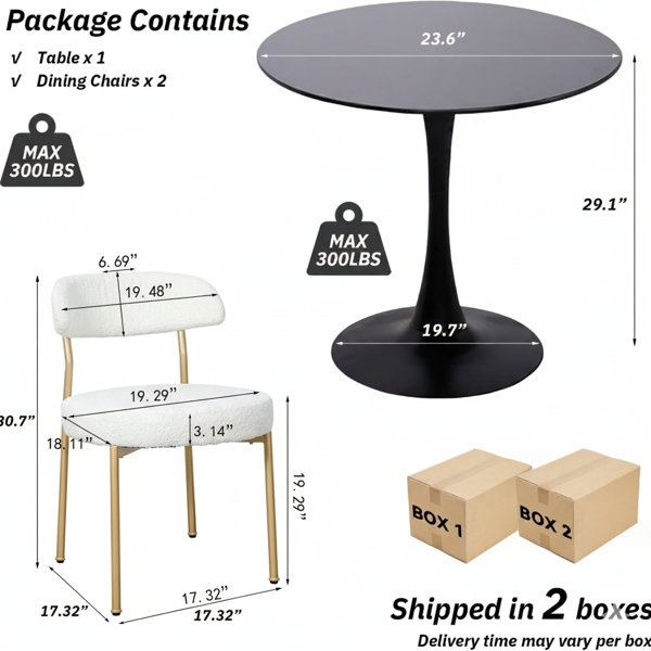 Dimensions du produit