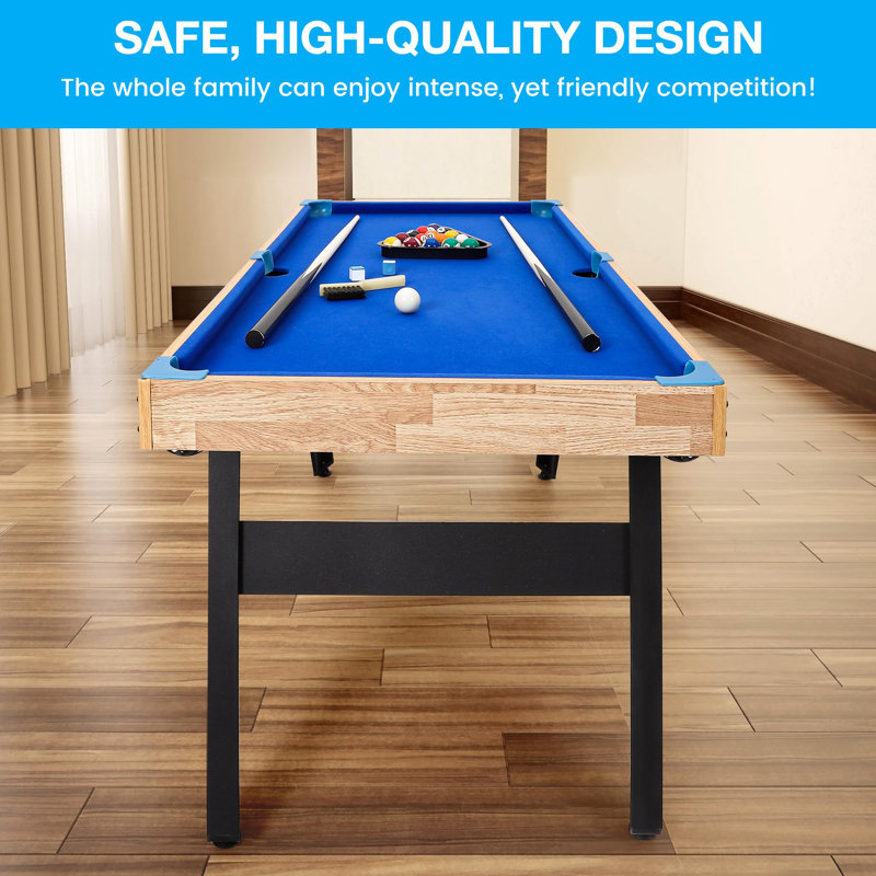 Yiimo 48' Pool Table with Leg Levelers