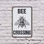 Enseigne d'abeille (paquet de 2) 8 po x 12 po