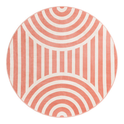 Unique Loom Lines Whimsy Kids Rug