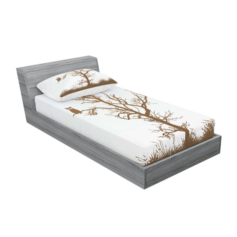 Microfiber Sheet Set, Twin XL Sheet Set with Fitted Sheet