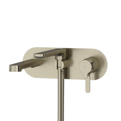 Garniture de robinet de baignoire thermostatique / à pression équilibrée murale Nibi