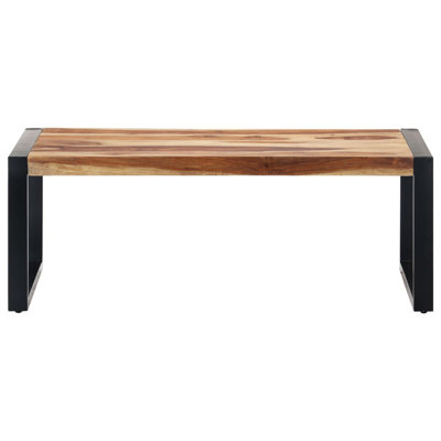 Table basse simple avec rangement Lusk