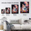 Wall Art Print Norwegian Forest Cat Lover Gift Pet Portrait Artwork Painting Poster