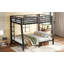 Metal Full Xl Over Queen Bunk Bed