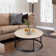 Small Accent Table with Engineered Wood Top