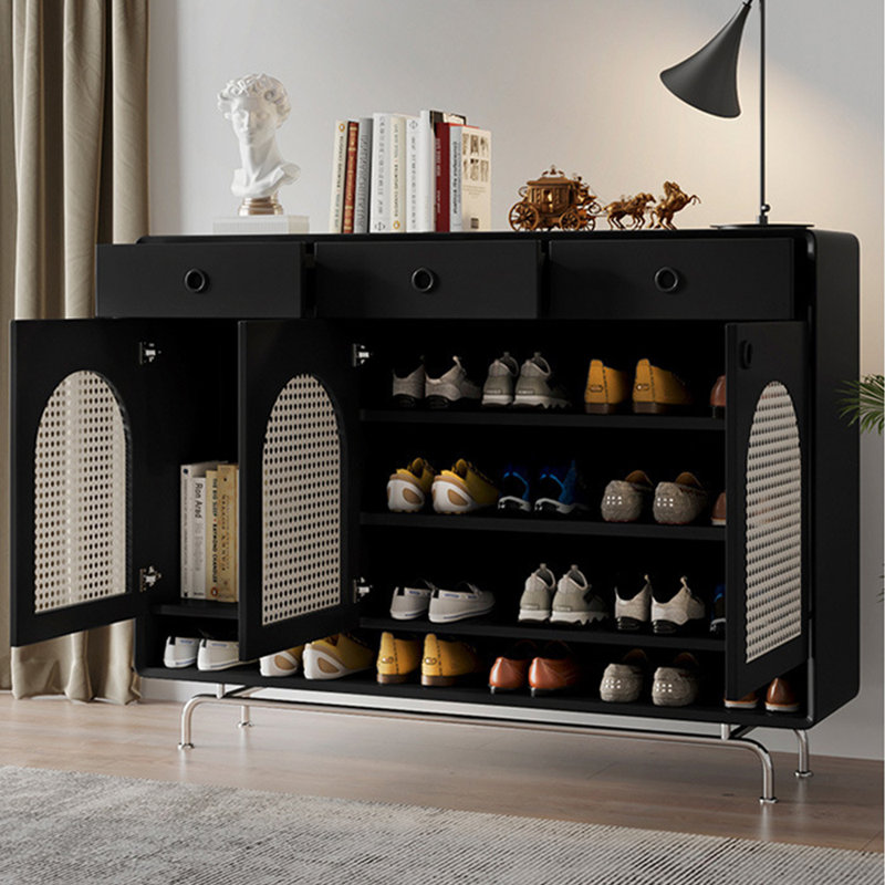 Armoire à chaussures de style italien pour le ménage, H 43,31 po x l 47,24 po x P 13,78 po