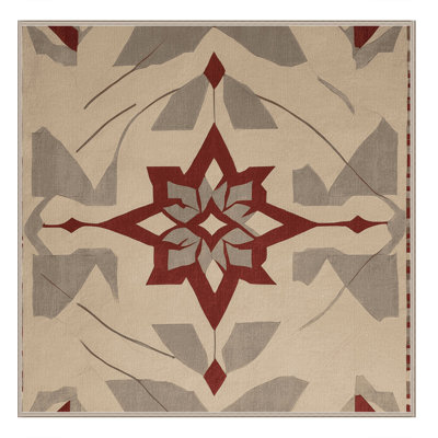 Tapis à motif entrelacé
