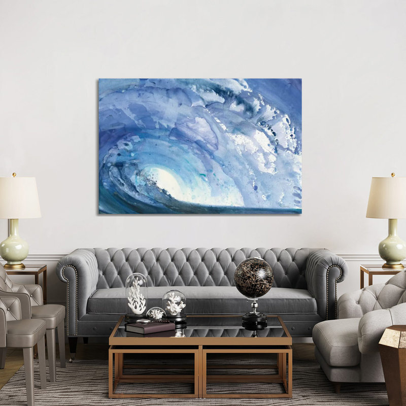 Barrel Wave par Albena Hristova - impression, H 40 po x l 60 po x 1,5 po
