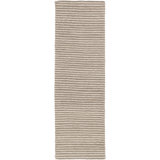 Felix Wool Area Rug in Gray/Cream