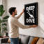 Deep Dive Emblem Minimalist - Print-1771954115-1771954140