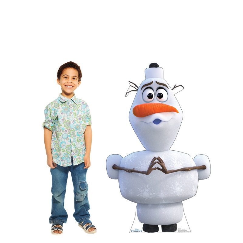Olaf carton debout