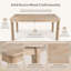 Rectangular Acacia Outdoor Dining Table