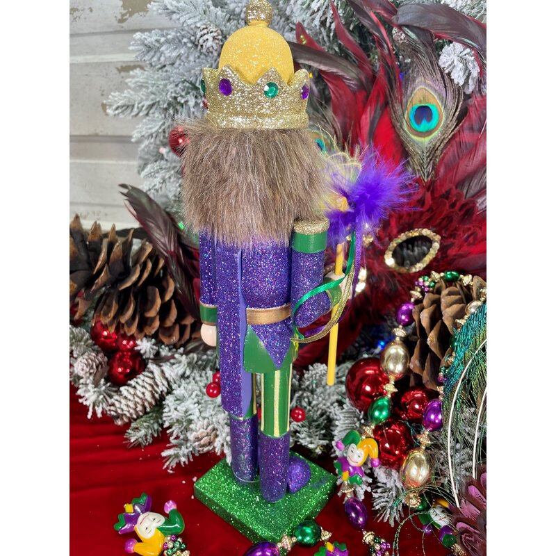 mardi gras king nutcracker